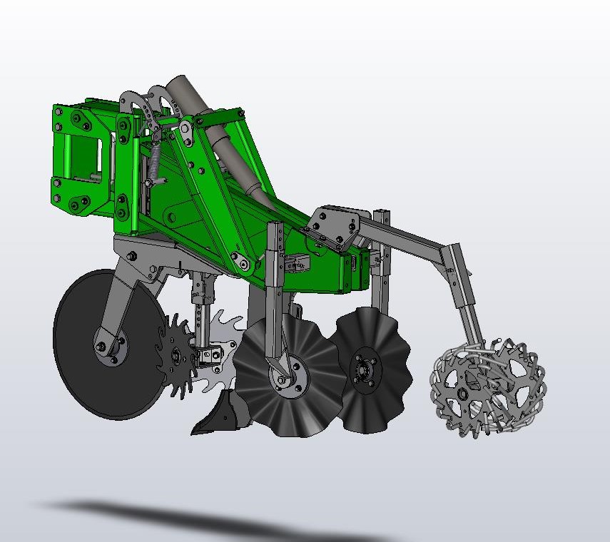 HD Row Unit with Hydraulic Trip